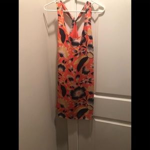 J. Crew hibiscus dress